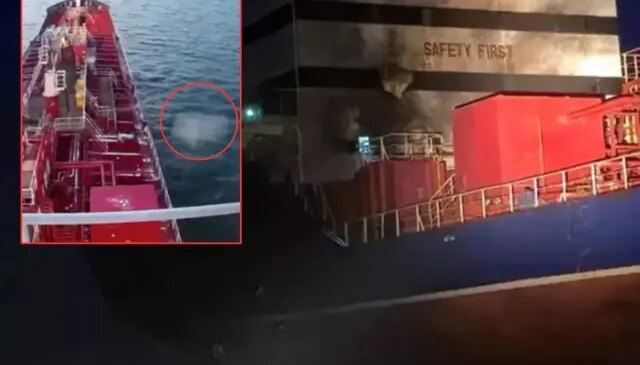 Rusya saldırmıştı! İşte Türk gemisinin vurulduğu anlar