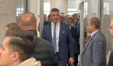 Sadettin Saran hakim karşısına çıktı