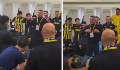 Sadettin Saran soyunma odasına indi! Oyunculardan başkana sürpriz tezahürat