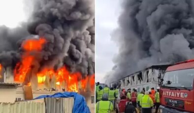 Sakarya’da Şehir Hastanesi yangınının yeni görüntüleri ortaya çıktı