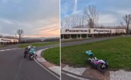 Şampiyon motosikletçi Razgatlıoğlu, Zayn Sofuoğlu’na çarptı