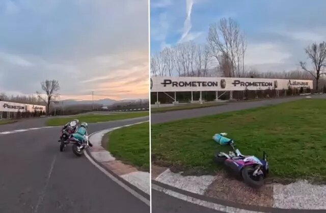 Şampiyon motosikletçi Razgatlıoğlu, Zayn Sofuoğlu’na çarptı