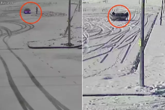 sinav parkurunu drift alanina cevirdiler 19440388 8076 o