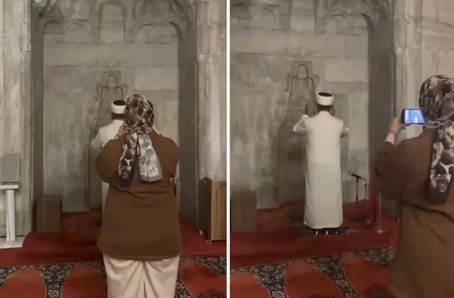 Sırf izlenmek için imama yaptırdıkları tepki çekti