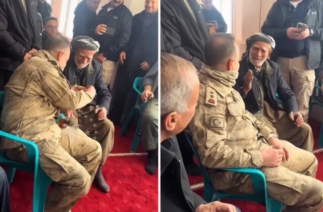 Şırnak’ta camide çekilen görüntüler yürekleri ısıttı