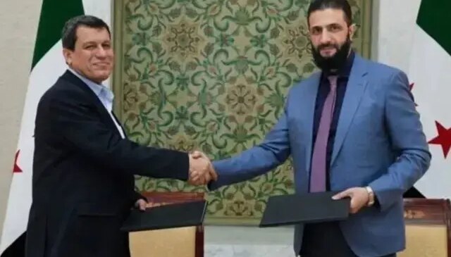 İşte Suriye hükümeti ile SDG arasında imzalanan 14 maddelik ateşkes anlaşması