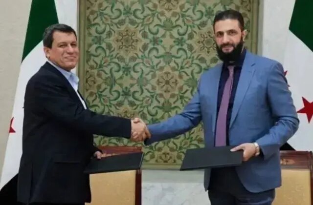 İşte Suriye hükümeti ile SDG arasında imzalanan 14 maddelik ateşkes anlaşması