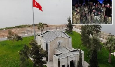 Suriye ordusu, Süleyman Şah Türbesi’ni YPG’den temizledi