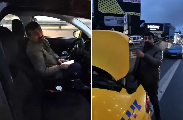 Taksici önce güzergahı sonra yolcu sayısını bahane etti! Engelli yolcuları araca almadı
