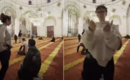 Tarihi camide çekilen görüntüler için harekete geçildi