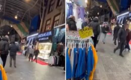 Tarihi Kapalı Çarşı’da çatılar uçtu