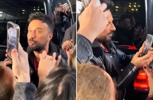 Tarkan’ın hayranıyla “Bana teyze de” diyaloğu gülümsetti! Son hareketi olaya damga vurdu