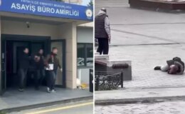 Tartıştığı kişiyi silahla vurup başında bekledi