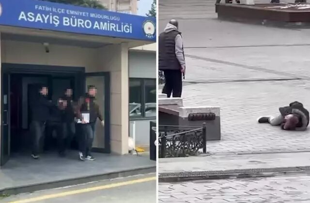 Tartıştığı kişiyi silahla vurup başında bekledi