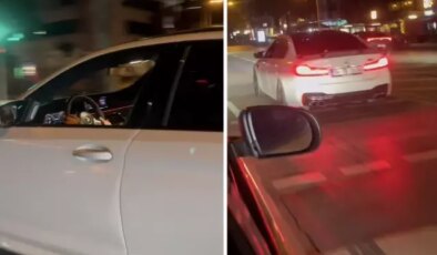 Ünlü futbolcu trafikte karşılaştığı taraftarları kırmadı