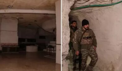 Terör örgütünün yer altı şehri ortaya çıktı! İçinde yok yok