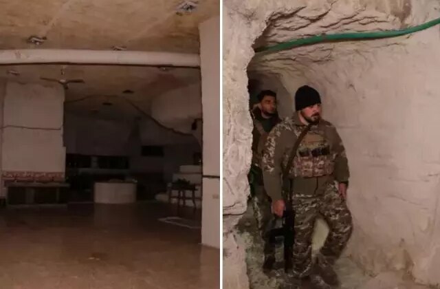 Terör örgütünün yer altı şehri ortaya çıktı! İçinde yok yok