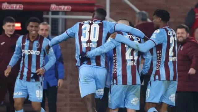 Trabzonspor, zirve yarışından kopmadı