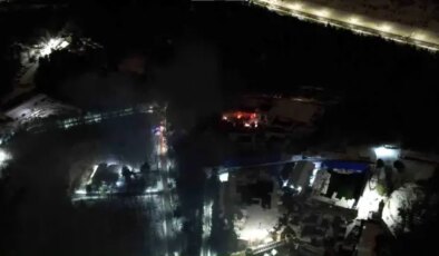 TRT’nin film platosunda yangın paniği: Çok sayıda ekip sevk edildi