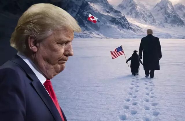 Trump “Grönland” mesajı vermeye çalıştı ancak alay konusu oldu