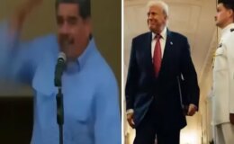 Trump işi şova döktü! Maduro ile başlayan video, baştan sona mesaj dolu