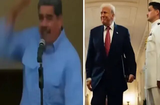 Trump işi şova döktü! Maduro ile başlayan video, baştan sona mesaj dolu