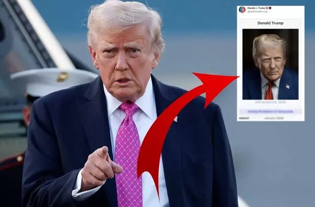 Trump, kendisini “Venezuela’nın Başkan Vekili” olarak ilan etti