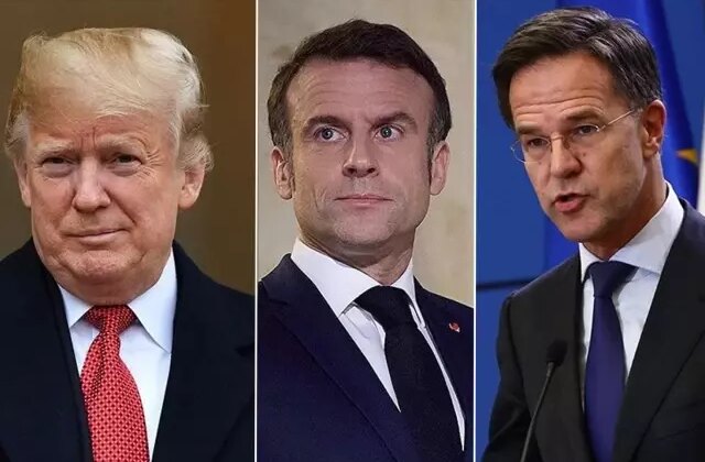 Trump’tan büyük ifşa: Macron ve Rutte’nin gizli mesajlarını paylaştı