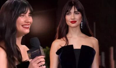Tuba Büyüküstün’ün ödül töreninde sunucuya verdiği yanıt çok konuşulur