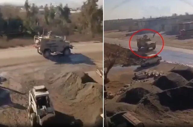 Türkiye’nin yanı başında tuhaf işler oluyor! ABD konvoyu böyle görüntülendi