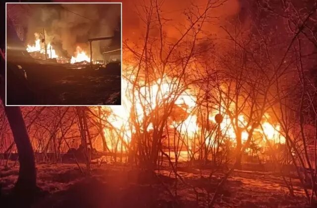 Tüyleri ürperten olay! Yanan evinin 10 metre ilerisinde ağaca asılı halde bulundu