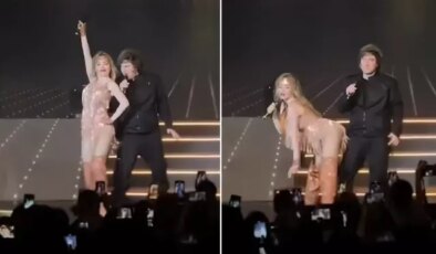 Ülke bu görüntüleri konuşuyor! Sahnedeki kişi devlet başkanı