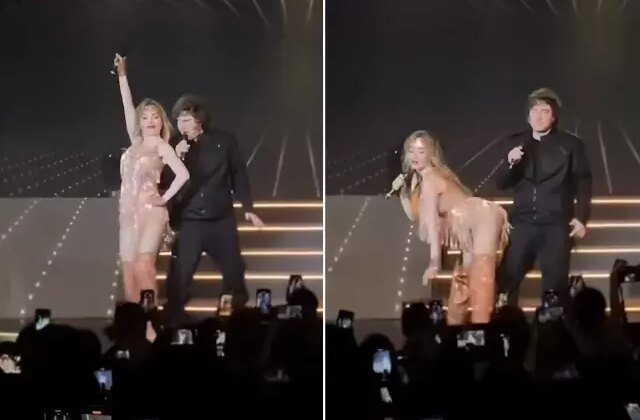 Ülke bu görüntüleri konuşuyor! Sahnedeki kişi devlet başkanı