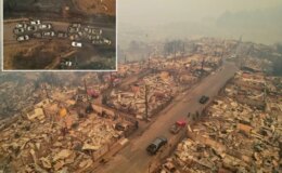 Ülke felaketi yaşıyor! 300 ev küle döndü, OHAL ilan edildi