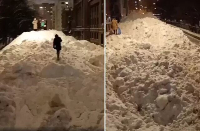 Ülke karlar altında! 146 yılın en güçlü fırtınasına yakalandılar