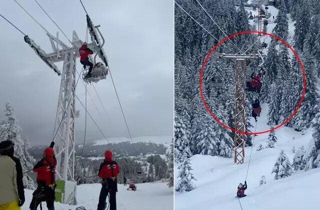 Uludağ’da telesiyej arızası: 40 tatilci mahsur kaldı