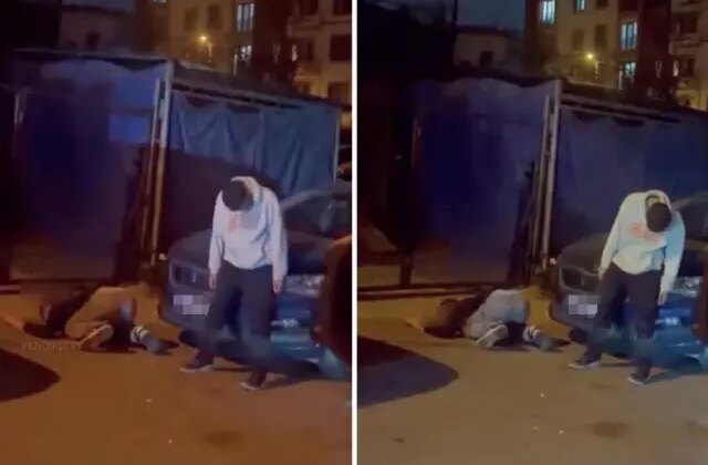 Uyuşturucu içen gençler, sokak ortasında kendinden geçti