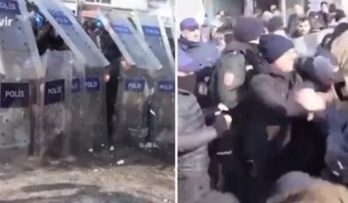 Van ve Ağrı’da sokaklar karıştı! Çok sayıda kişi gözaltında