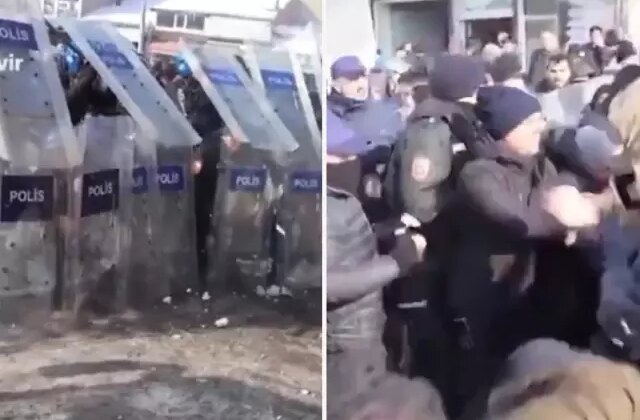 Van ve Ağrı’da sokaklar karıştı! Çok sayıda kişi gözaltında