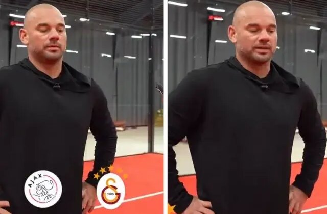 Wesley Sneijder’in sorulan soruya verdiği yanıt Galatasaray taraftarını kızdırdı
