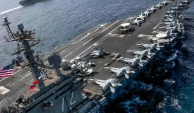 Savaş hazırlığı gibi! ABD savaş uçakları indi, savaş gemisi yola çıktı