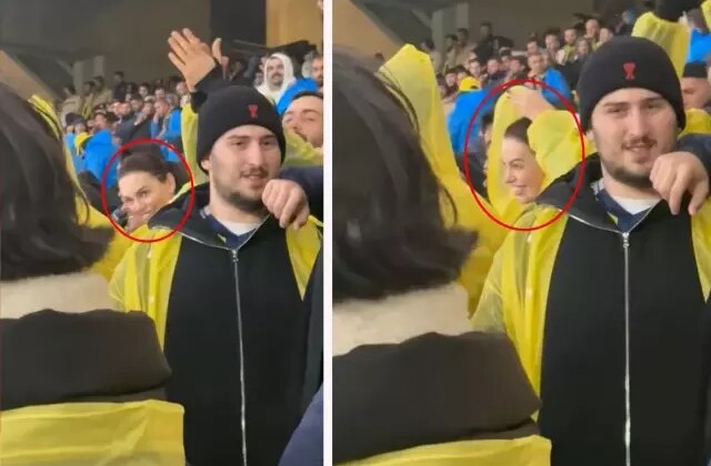 Yağmurluğunu giydi, taraftarın arasına girdi! Ederson’un eşi Türkiye’ye çabuk uyum sağladı