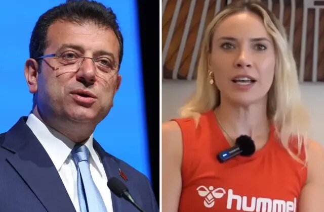 Yasak aşk iddiasında adı geçen voleybolcu, “Telefonunuzdaki en ünlü kim?” sorusuna İmamoğlu yanıtını vermiş