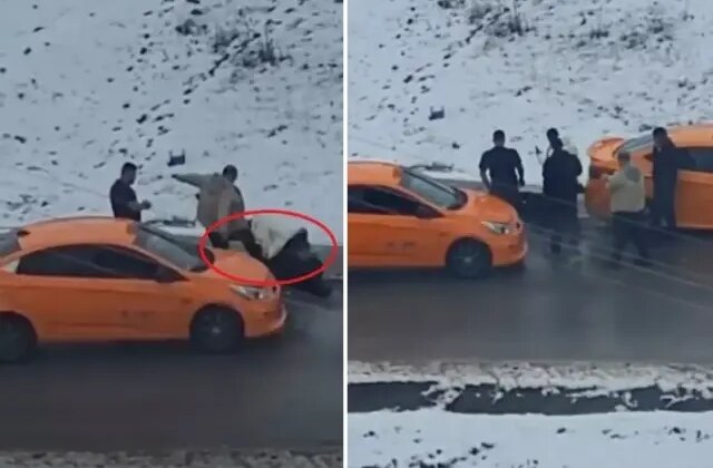 Yolun ortasında acımadan vurdular! İşte dehşet anları