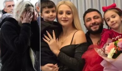 Youtuber babalarının öldürdüğü kardeşler yan yana toprağa verildi! Annenin feryadı yürek dağladı