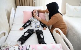 Yürüyerek girdiği hastaneden yatalak çıktı: 4 yaşındaki Mihra yaşam mücadelesi veriyor