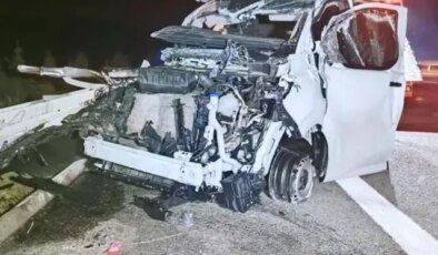 Zırhlı araç kaza yaptı, altınlar ortadan kayboldu