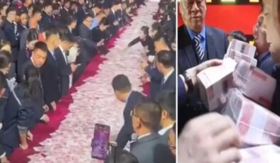 26 milyon doları masaya serdi, işçilerine “Taşıyabildiğiniz kadar alın” dedi