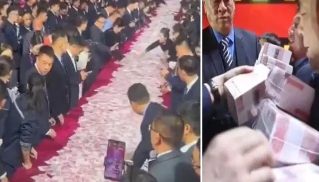 26 milyon doları masaya serdi, işçilerine “Taşıyabildiğiniz kadar alın” dedi