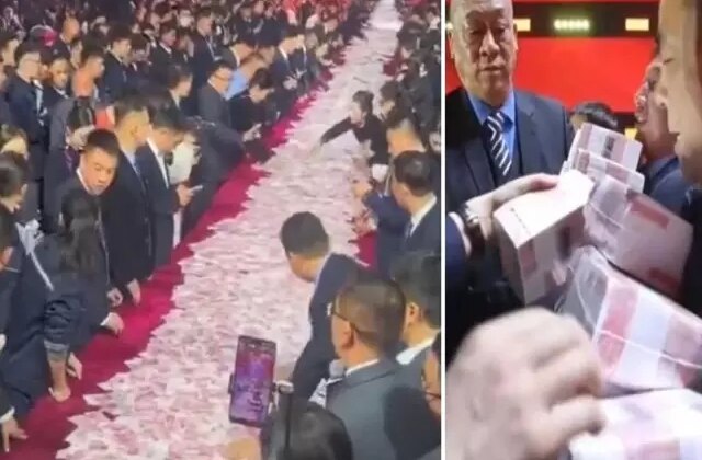 26 milyon doları masaya serdi, işçilerine “Taşıyabildiğiniz kadar alın” dedi